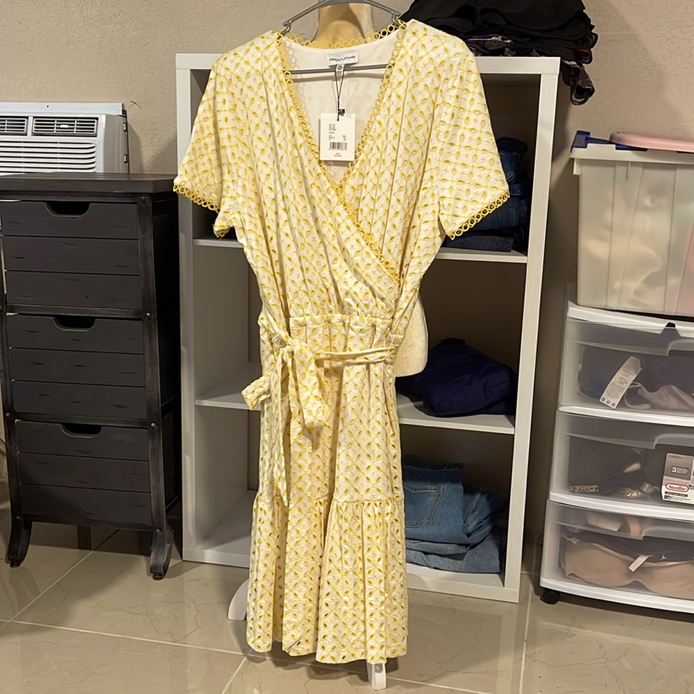 Gibson * Latimer Eyelet Dress